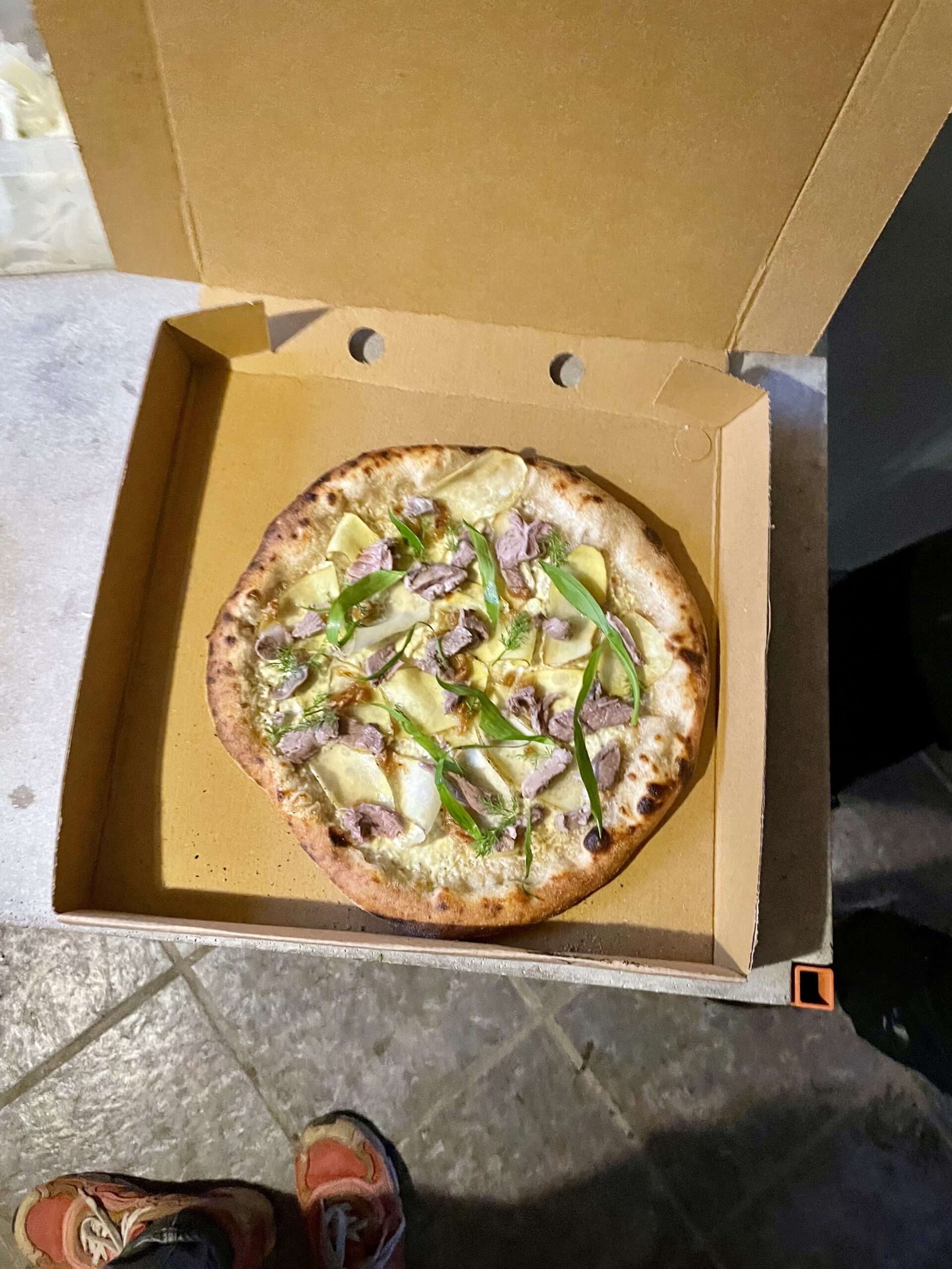 Lammepizzaibakke